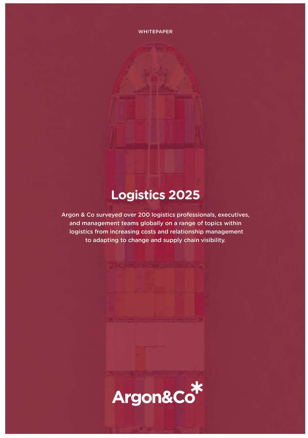 Logistics 2025 Argon & Co