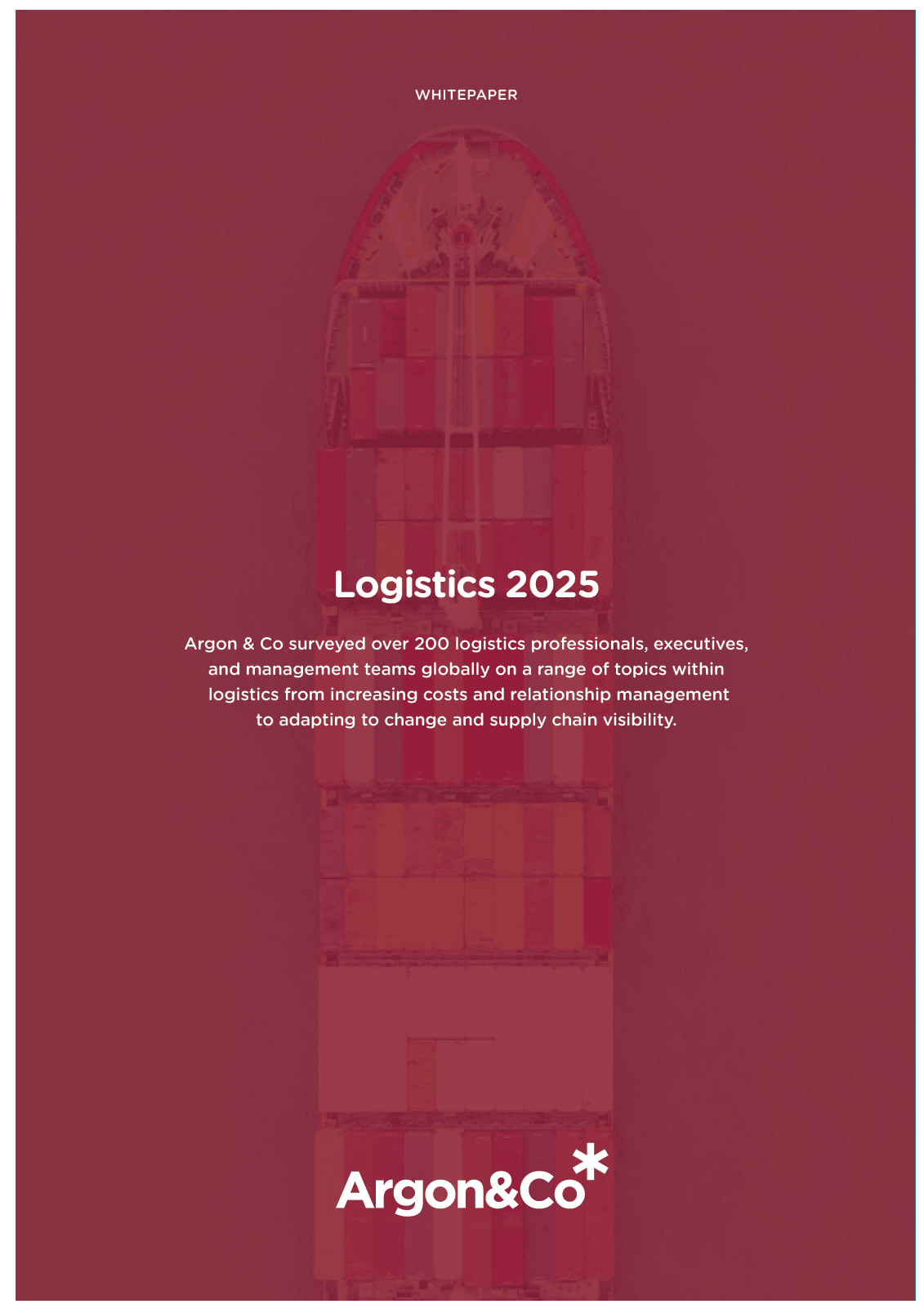 Logistics 2025 Argon & Co